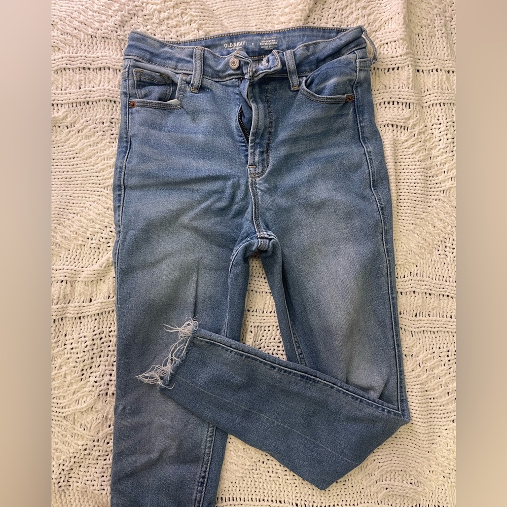 Old Navy Light Blue Women's Skinny Jeans